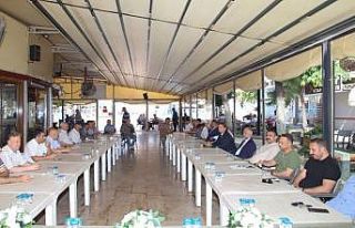 Köşk protokolü bayramlaştı