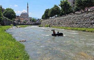 Kosova’da rafting heyecanı
