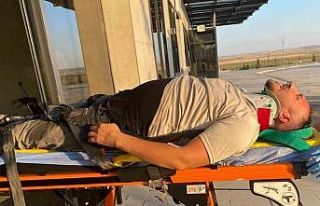 Koyun sürüsüne çarpan otomobilin sürücüsü...