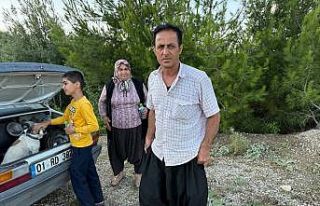 Kozan’daki orman yangını: Kimi hayvanları için,...