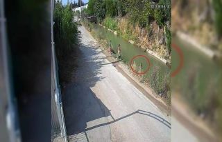 Küçük çocuğun sulama kanalına düşüp hayatını...