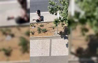 Küçükçekmece’de dehşet veren anlar