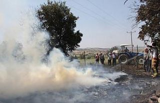 Kula’da 2 saatte 3 farklı bölgede yangın