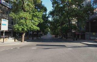 Kurban Bayramında Ankara sokakları boş kaldı