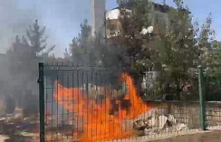 Kurtalan’da yangın paniği