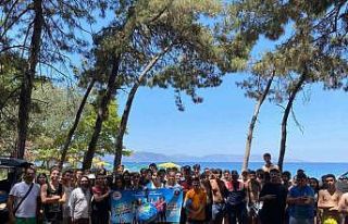 Kuşadası’nda öğrencilere uygulamalı çevre...