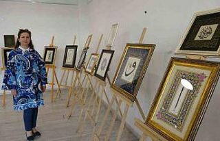 Kütahya’da tezhip sanatının zarafeti yıl sonu...