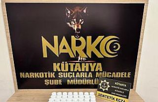Kütahya’da uyuşturucu hap operasyonu