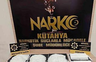 Kütahya’da uyuşturucu operasyonu: 3 şüpheli...