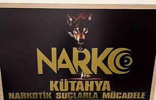 Kütahya’da uyuşturucu ticaretine 2 tutuklama