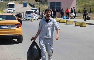 Mahkumlar özgürlüğe böyle koştu