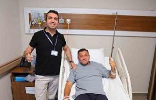 Makedonya’dan geldi, depremzede şehirde şifa buldu