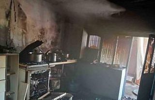 Malatya’da ev yangını