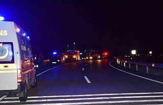 Malatya’da kontrolden çıkan minibüs yan yattı:...