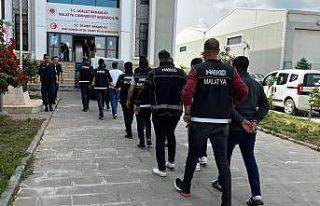 Malatya’da "torbacı" operasyonu: 14 tutuklama
