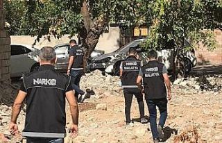 Malatya’da uyuşturucu operasyonu: 4 tutuklama