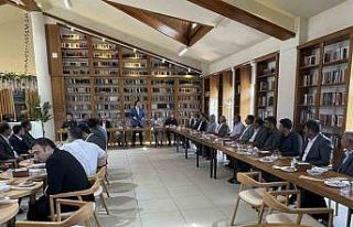 Malazgirt’te bayramlaşma töreni düzenlendi