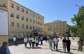 Malazgirt’te YKS heyecanı yaşandı