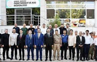 Mardin’de görev süreleri sona eren kurum amirlerine...