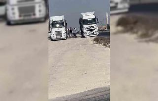 Mardin’de şoförlerin ayakkabılı tekmeli yol...