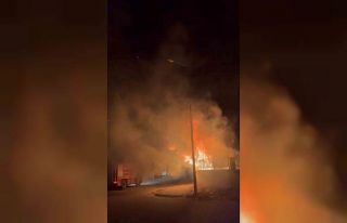 Mardin’de trafo yangını