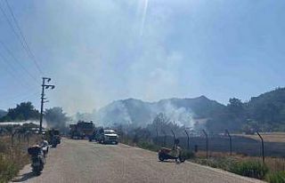 Marmaris’teki yangına hızlı müdahale