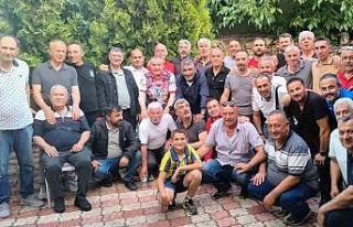 Masterler derneği üyeleri dostluk maçı sonrası...