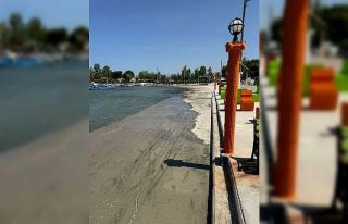 Mavişehir sahili temizlendi