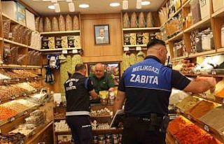 Melikgazi Zabıtası’ndan bayram öncesi sıkı...