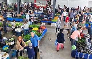 Merkezefendi’de pazaryerleri bayrama özel arife...