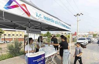 Mersin’de LGS’ye giren öğrencilere destek
