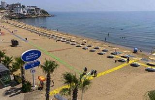 Mersin’in halk plajları yaza hazır