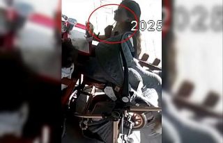 Mide bulandıran plan: Güvenlik kamerası gerçeği...