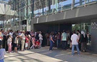 Muğla hacıları yurda döndü