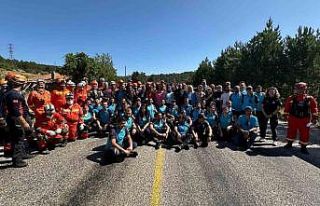 Muğla’da gerçeği aratmayan deprem tatbikatı