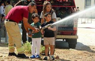 Muğla’da öğrencilere orman yangınları konusunda...