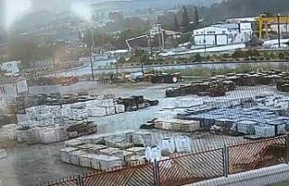 Muğla’daki feci kazanın güvenlik kamerası görüntüleri...