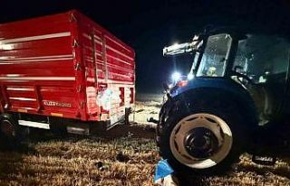 Muratlı’da traktörden düşen sürücü hayatını...