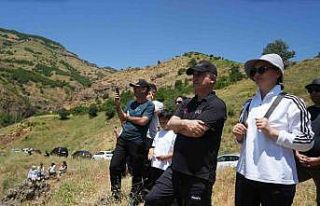 Muş Valisi Çakır ve doğa tutkunları, Muş’un...