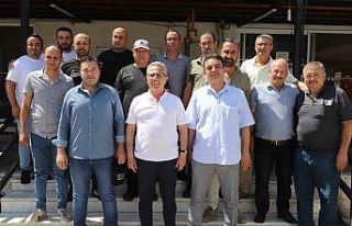 Nazilli Belediye Başkanı Tetik şoförlerle buluştu