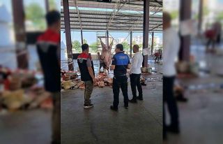 Nazilli İlçe Tarım ve Orman Müdürlüğü ekiplerinden...