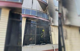 Nazilli’de ev yangını