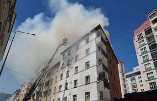 Niğde’de bacadan çıkan yangın korkuttu