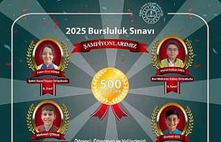 Niğde’de Bursluluk Sınavı şampiyonları belli...