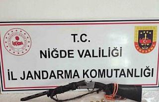 Niğde’de ruhsatsız silah operasyonu