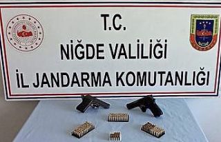 Niğde’de ruhsatsız silah operasyonu: 1 gözaltı