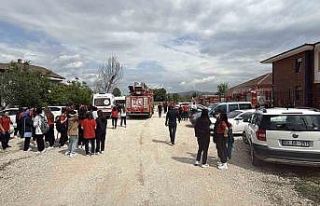 Öğretmenler odasında çıkan yangın büyümeden...