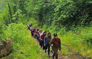 Ordu’da 62 dağcı, doğa yürüyüşü gerçekleştirdi
