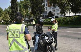 Ordu’da bir haftada 17 binden fazla araç ve sürücüsü...
