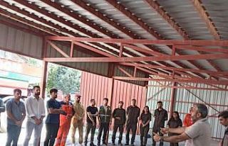 Orman muhafaza ekiplerine eğitim verildi